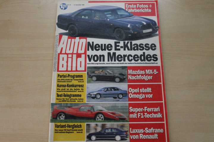 Deckblatt Auto Bild (46/1993)